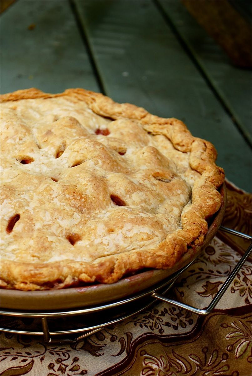 Peach Pie Toppings